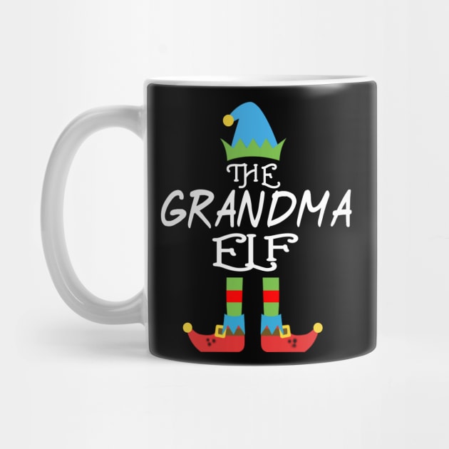 The Grandma Elf Matching Family Group Christmas Party by CareTees